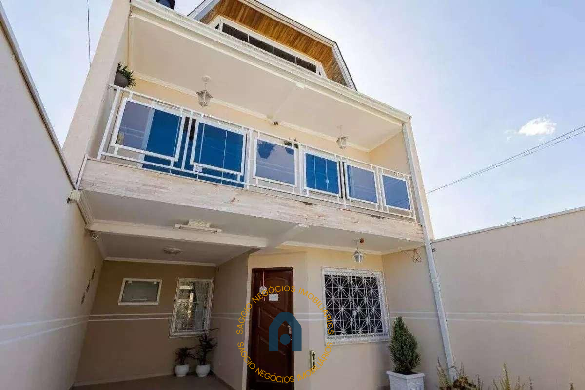 Sobrado triplex à venda em São José dos Pinhais, Costeira, com 3 quartos, 169m²